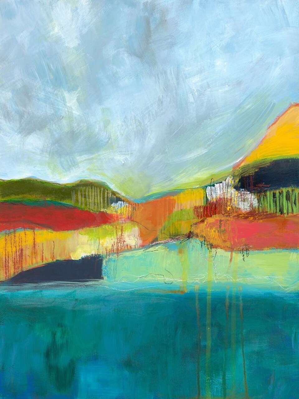 View across the Bay Poster Print by Jan Weiss - Item # VARPDXW982D